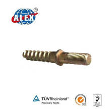 Railway Stud, Railway Double End Screw Spike